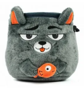 Animal Magnesia Borsa YY VERTICAL Gatto (grigio)