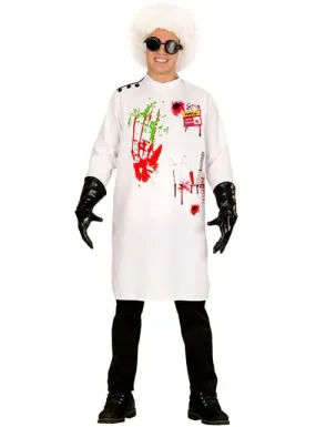 Costume da scienziato pazzo taglia forte