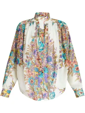 etro Camicia stampa floreale