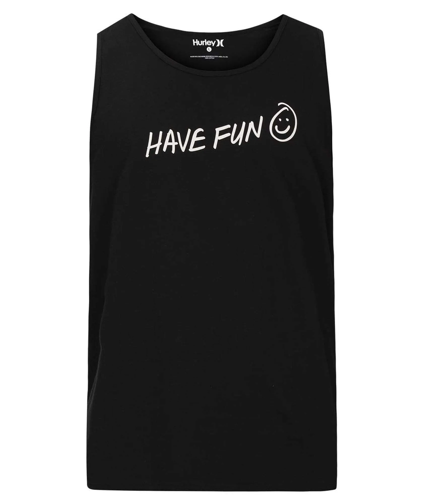 Have Fun Tank Black/White