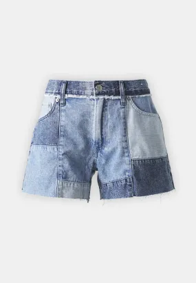 LOW STRIDE PATCH MULTI SHADE - Shorts di jeans