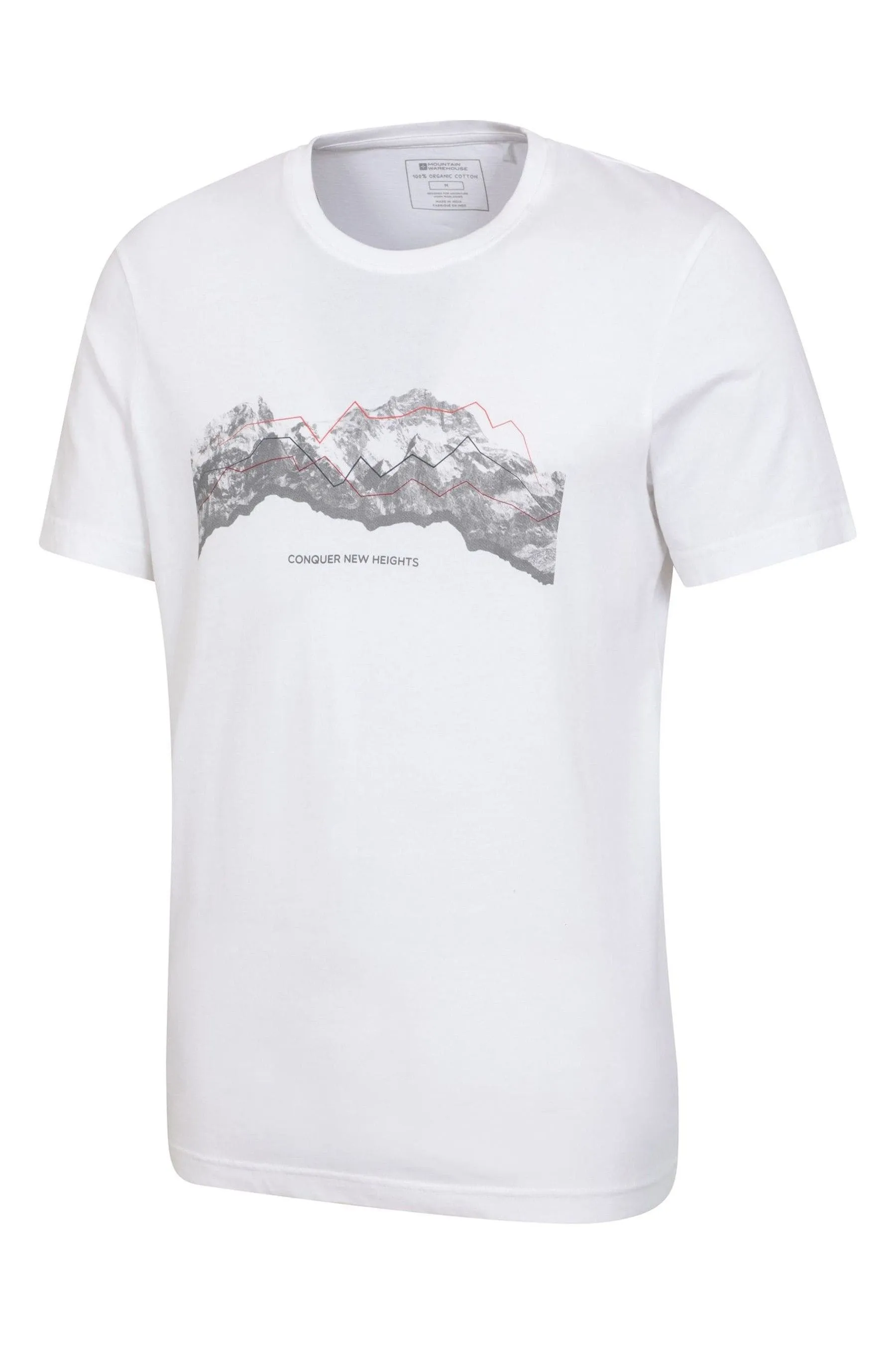 Mountain Warehouse Uomo - T-shirt leggera in cotone