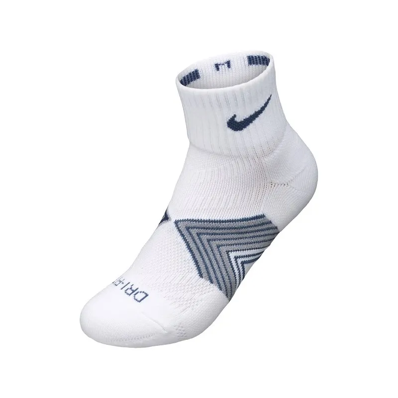 NIKE RUNNING PERFORMANCE CALZINI CORTI - BIANCO