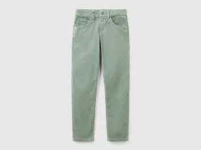 Nuovi arrivi Pantaloni slim fit in velluto stretch