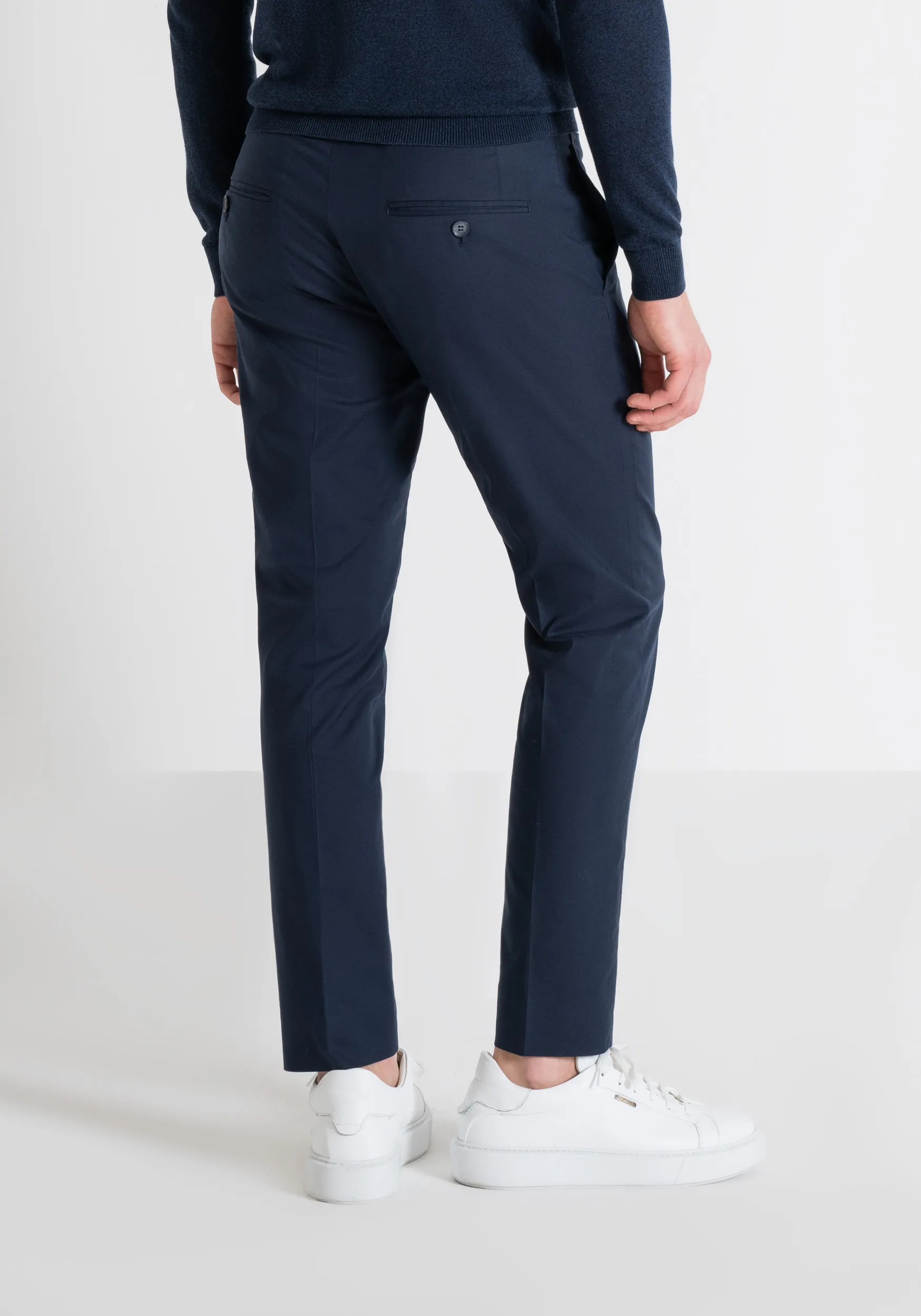 PANTALONI SLIM FIT “BONNIE” MISTO COTONE