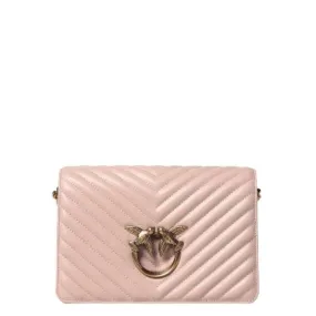 Pinko Borsa Love Click Classic Vquilt Cipria