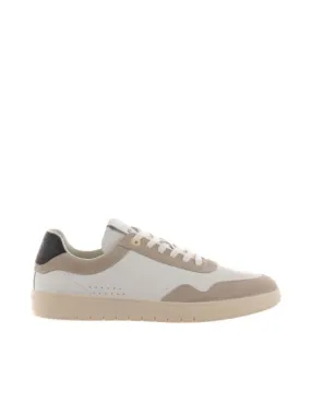 Sneaker in pelle e camoscio