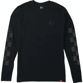 Spot Check Ls Tee Black