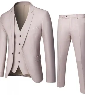 Tian Qiong Abiti da uomo Fahion Abiti da uomo Abito da sposa Completo 3 pezzi giacca  pantaloni  gilet Blazer da uomo slim f