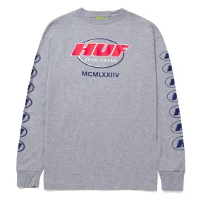 WARM UP L/S TEE - ATHLETIC GREY